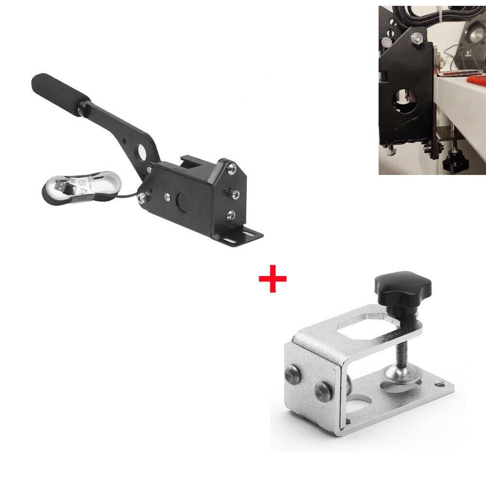 RASTP 14 Bit Hall Sensor USB SIM Handbrake with Clamp for SIM Racing Games G25/27/29 T500 Fanatecosw Dirt Rally - RASTP