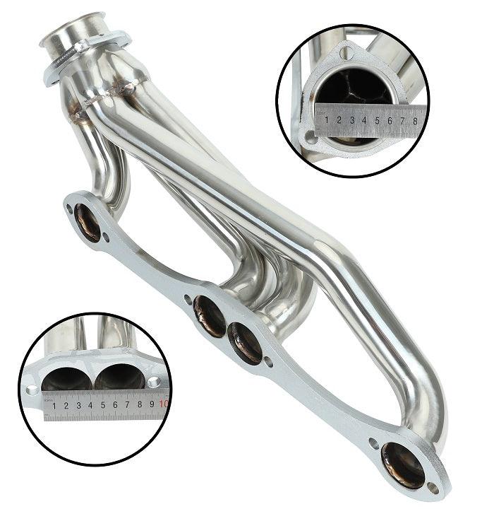 RASTP Exhaust Manifold for Chevy Small Block Blazer S10 S15 2WD 283, 302, 305, 307, 327, 350, 400 - RASTP