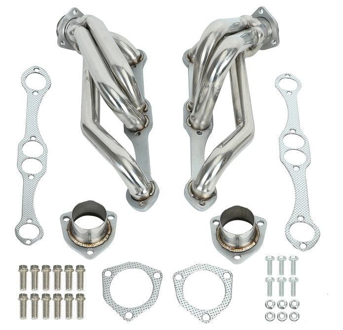 RASTP Exhaust Manifold for Chevy Small Block Blazer S10 S15 2WD 283, 302, 305, 307, 327, 350, 400 - RASTP