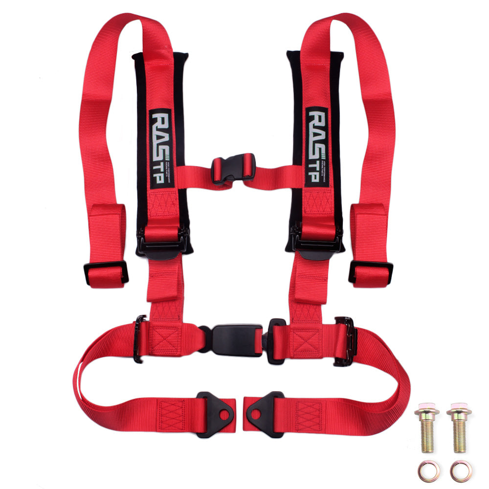 RASTP 4 Point Safety Harness with 2 Inch Comfort Padding EZ Buckle