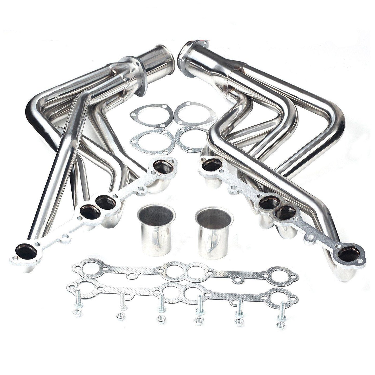 RASTP Exhaust Manifold for Chevy GMC 1973-1985 Small Block Long Tube 1-5/8" - RASTP