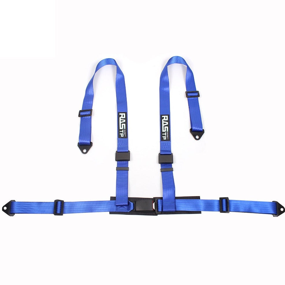 RASTP 4 Point UTV Seat Belt Go Kart Harness 2 Inch Straps EZ Buckle