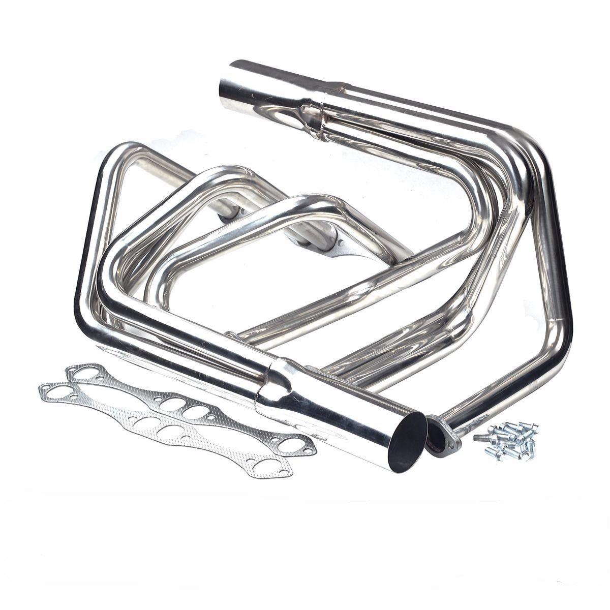 RASTP Exhaust Manifold for Chevy Small Block SBC V8 Engine - RASTP