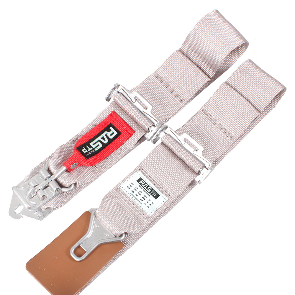 RASTP 2 Point Lap Seat Belts 40 Inch Chrome Buckle