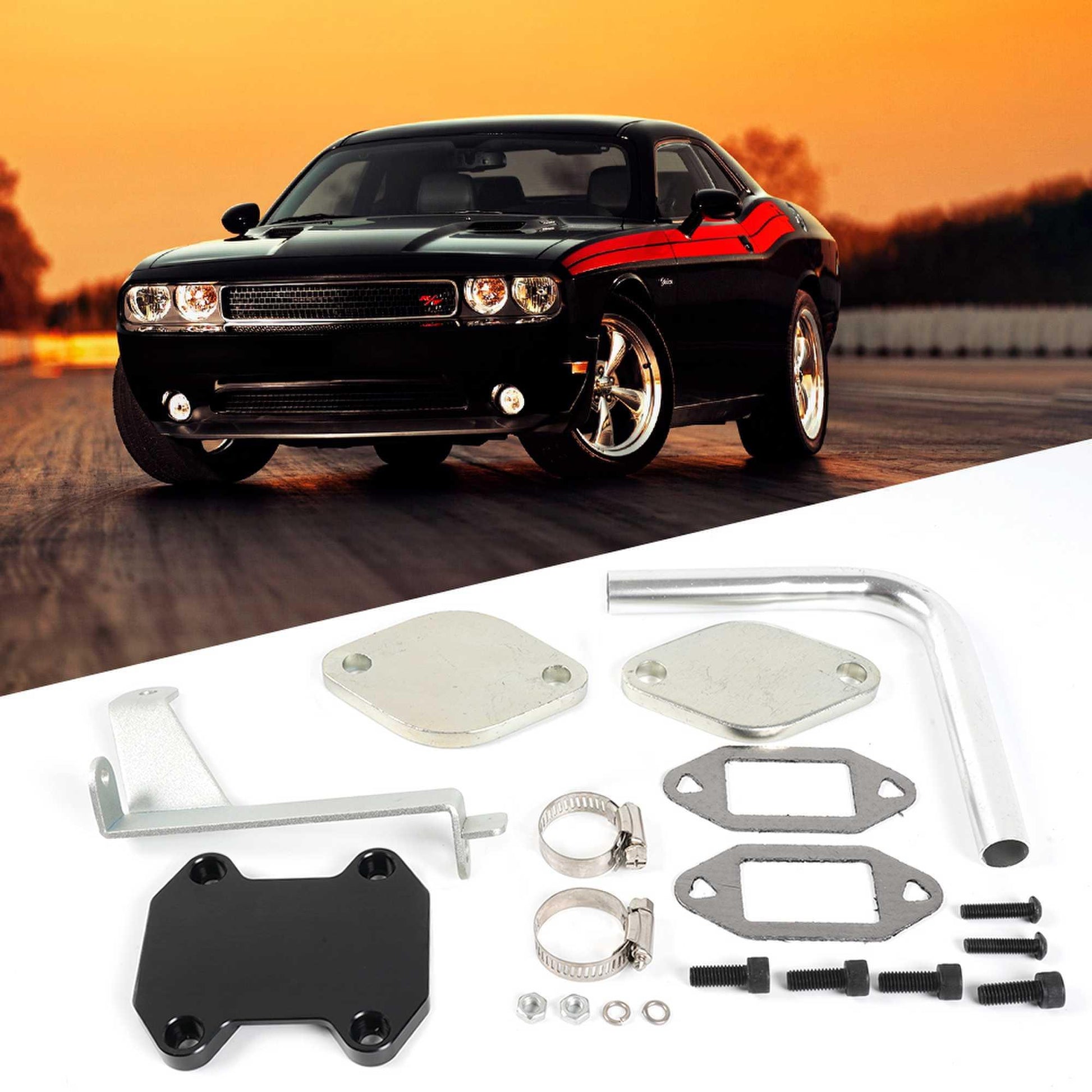 RASTP EGR Valve Cooler Delete Kit for Dodge 07-09 6.7L - RASTP