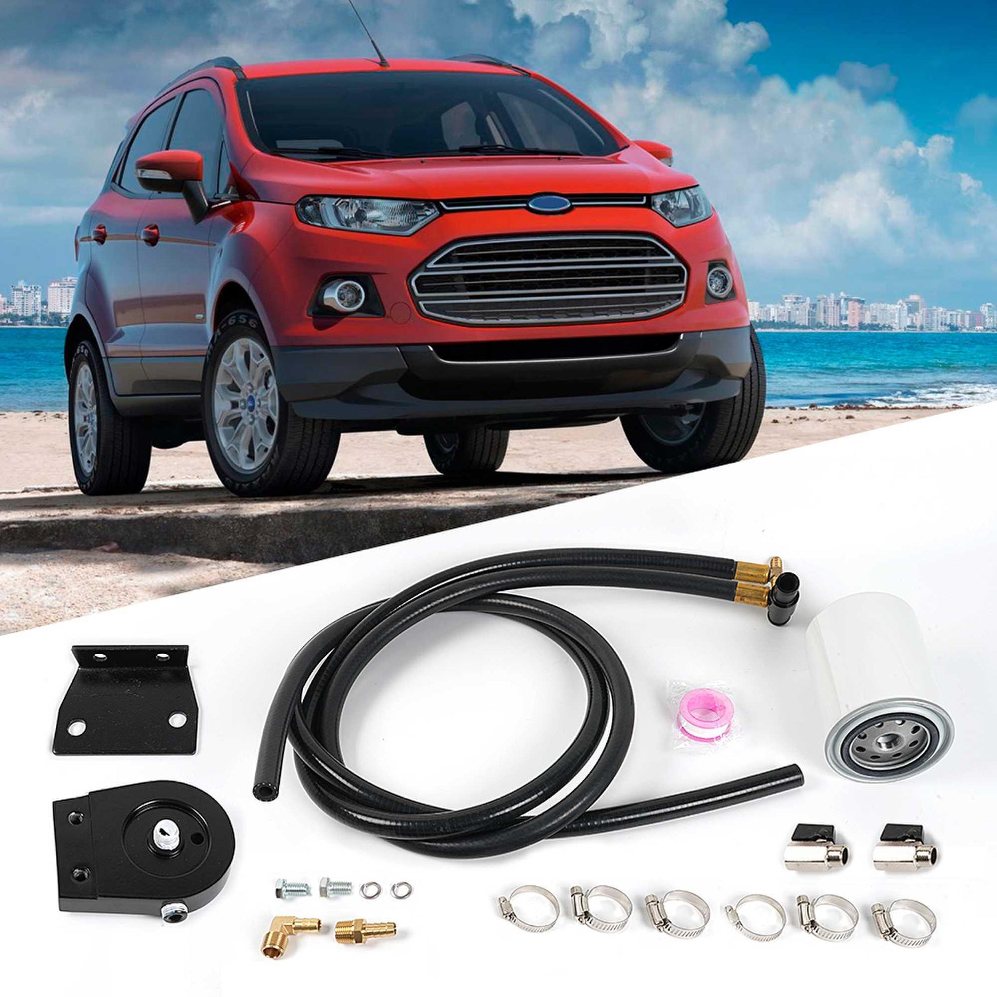 RASTP Stroke Coolant Filter Kit for Ford 08-10 6.4L - RASTP