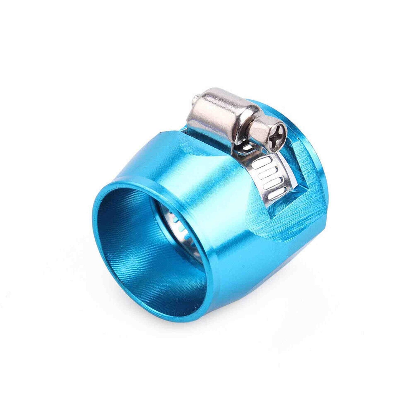 RASTP 4 6 8 10 12AN Fuel Hose Clamp Oil Water Tube Hose Fittings Clamps Hex Finishers - RASTP