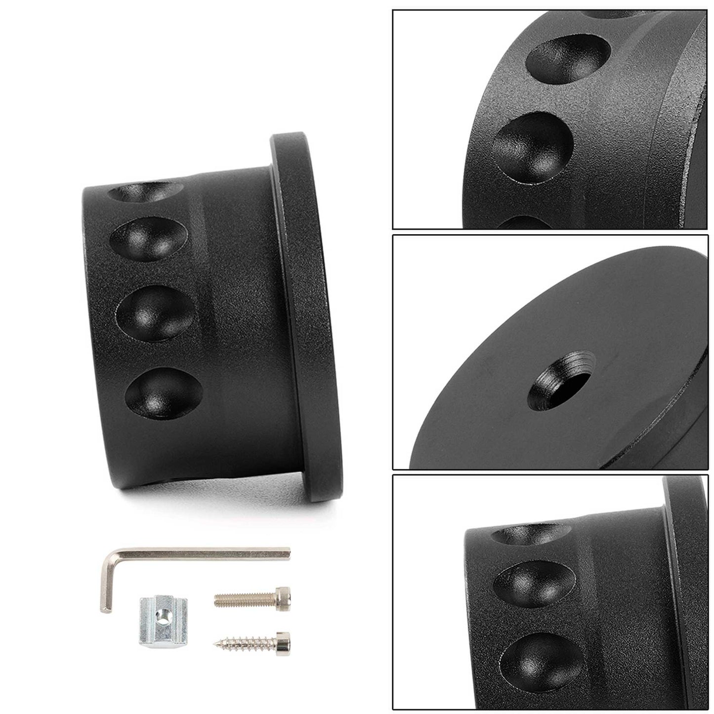 RASTP Steering Wheel Wall Mount Bracket Compatible with Quick Releases