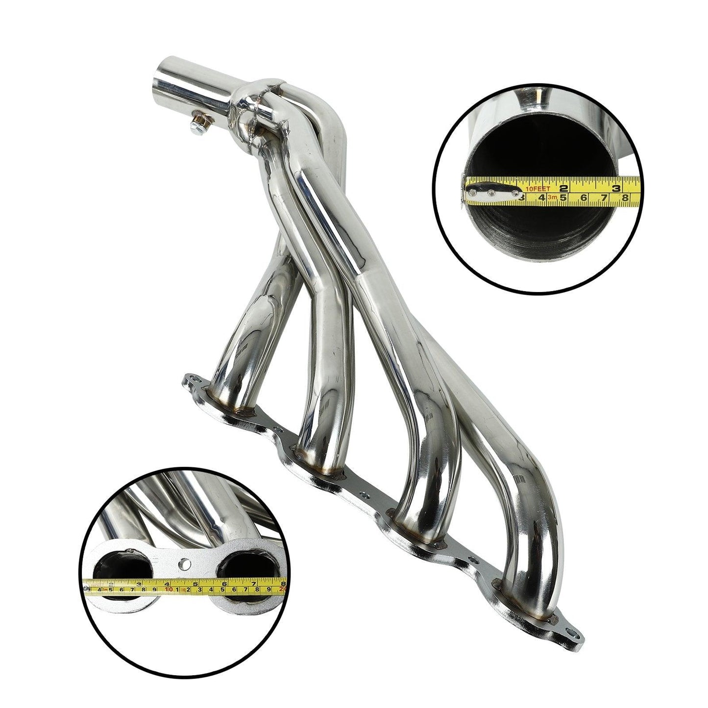 RASTP Exhaust Manifold for Chevy GMC 2014-2017 5.3L 6.2L - RASTP