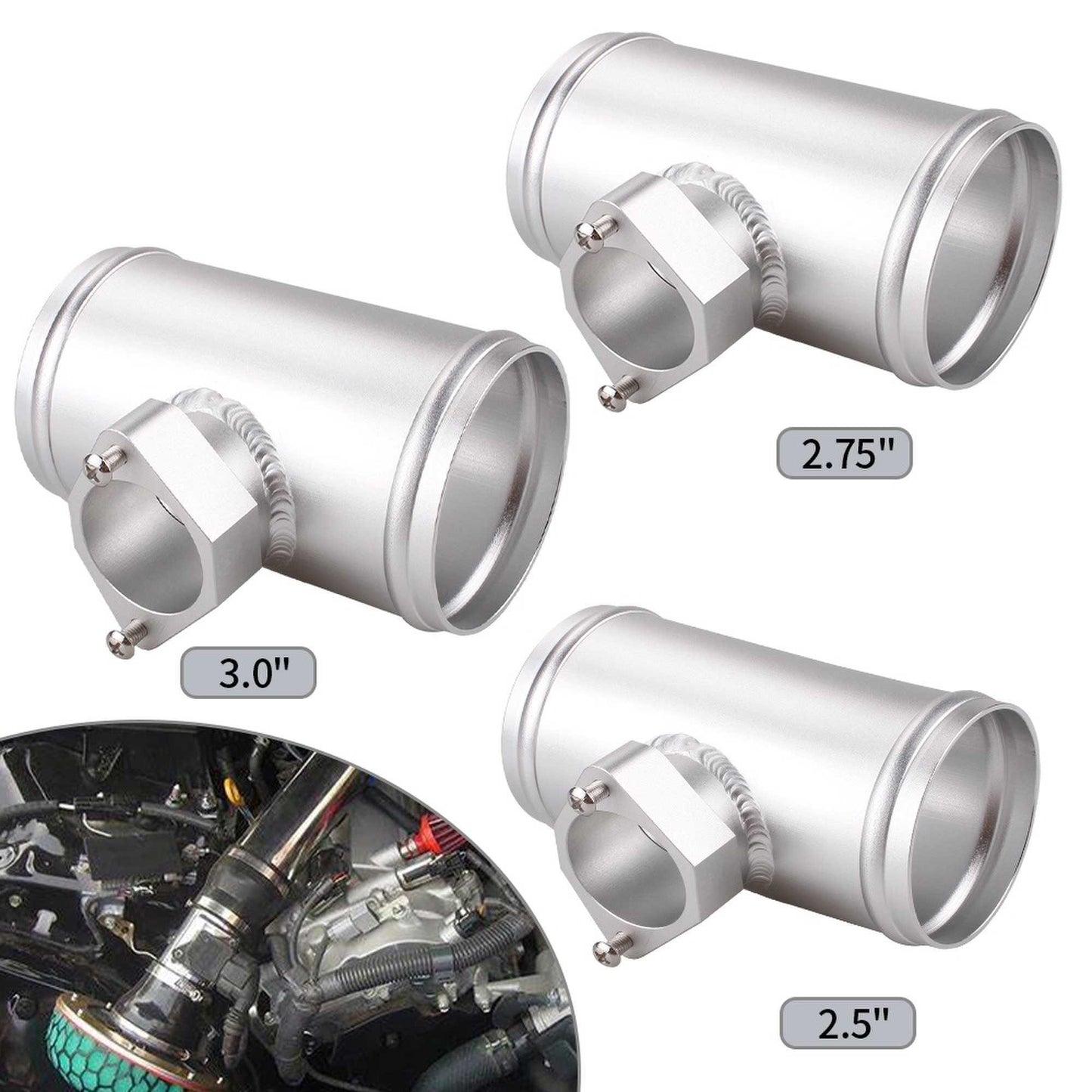 RASTP Car Air Flow Sensor Bracket Intake Meter Base for VW Nissan Honda Civic Ford - RASTP