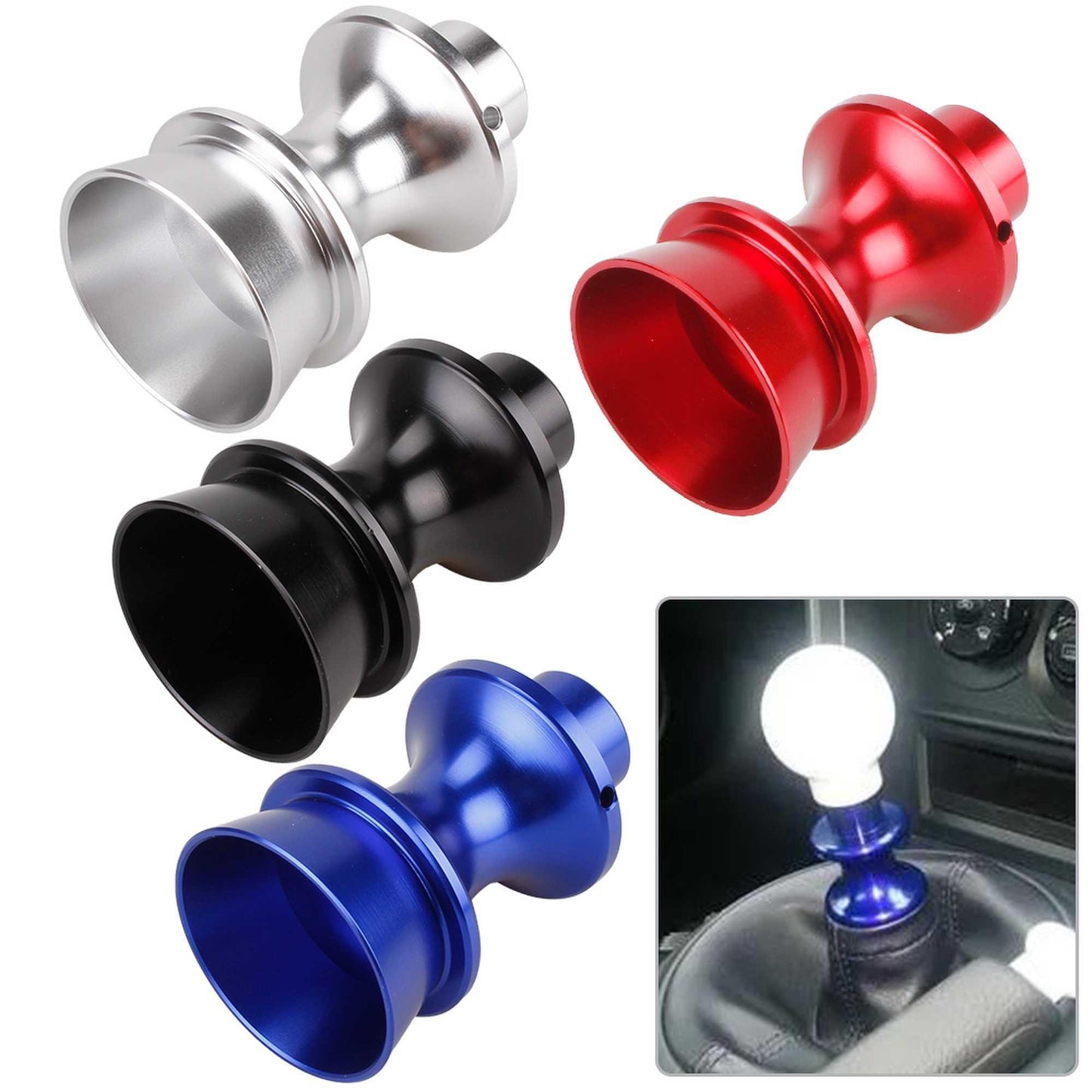 RASTP Aluminum Alloy Gear Shift Knob Reverse Lockout Lever Lifter Up For Subaru BRZ Toyota FT86 GT86 - RASTP