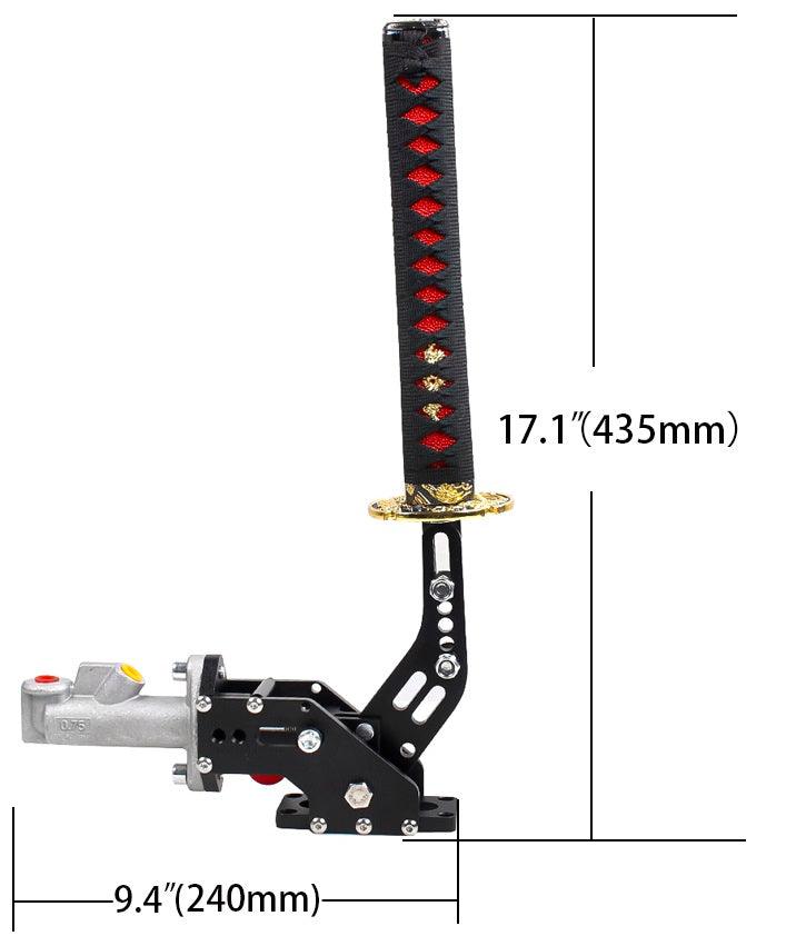 RASTP Universal Racing Hydraulic Handbrake Samurai Sword Handbrake Drift Hydraulic Handbrake - RASTP