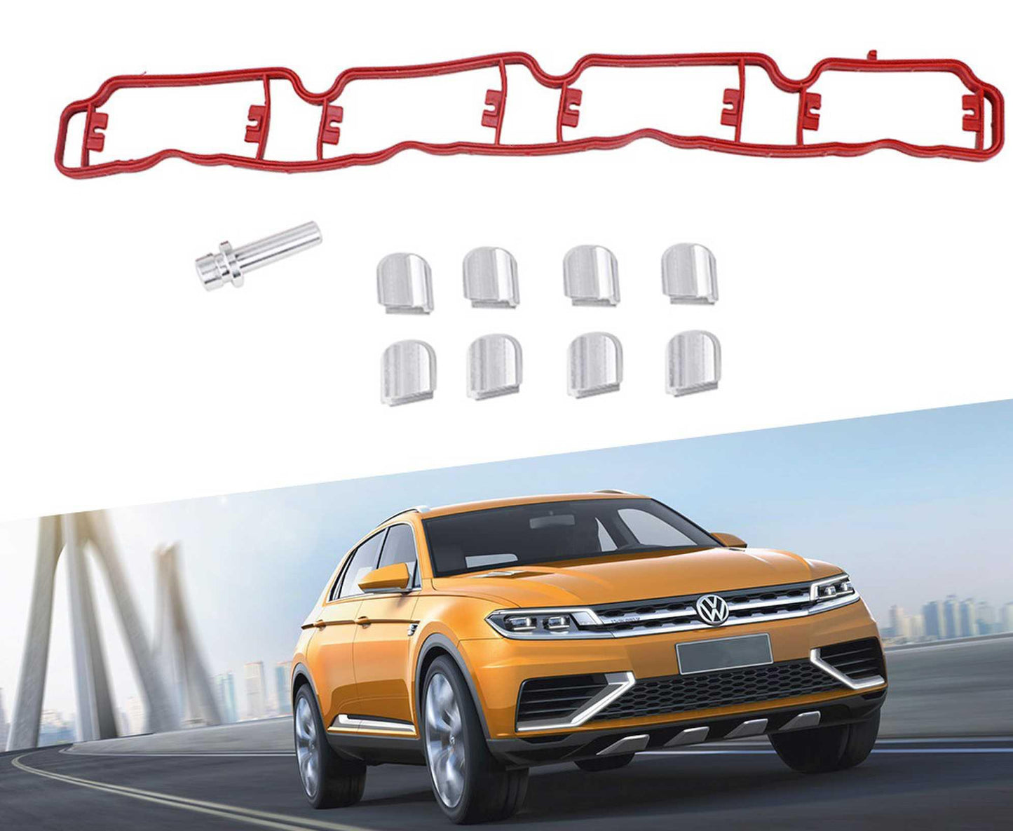 RASTP Intake Manifold Runner Flap Gasket for VW Audi Skoda Seat EA113 VW 2.0 TFSI - RASTP