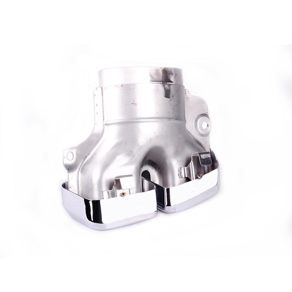 RASTP Exhaust Pipe Muffler Tail Tips 304 Stainless Steel Muffler Tip for Mercedes-Benz 14-16 ML X164 W166 GL X166 - RASTP