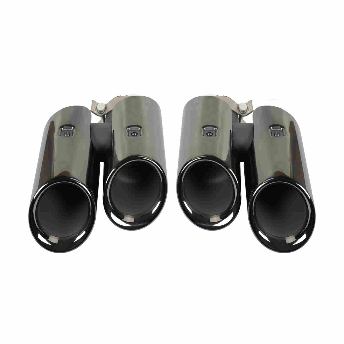 RASTP 1 Pair Stainless Steel Exhaust Pipe Tail Muffler Tip for Porsche Macan 8092C 2014-2018 - RASTP