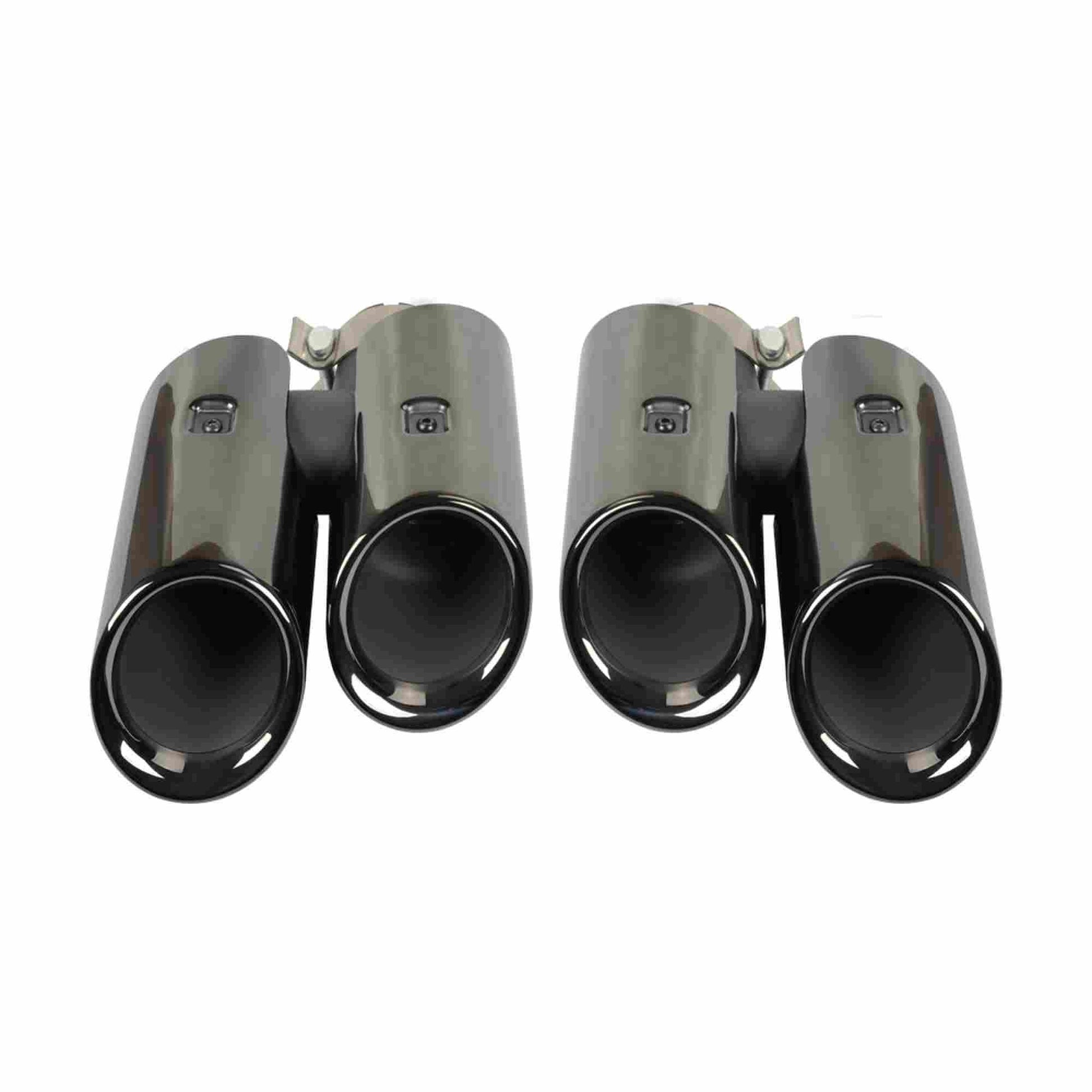 RASTP 1 Pair Stainless Steel Exhaust Pipe Tail Muffler Tip for Porsche Macan 8092C 2014-2018 - RASTP