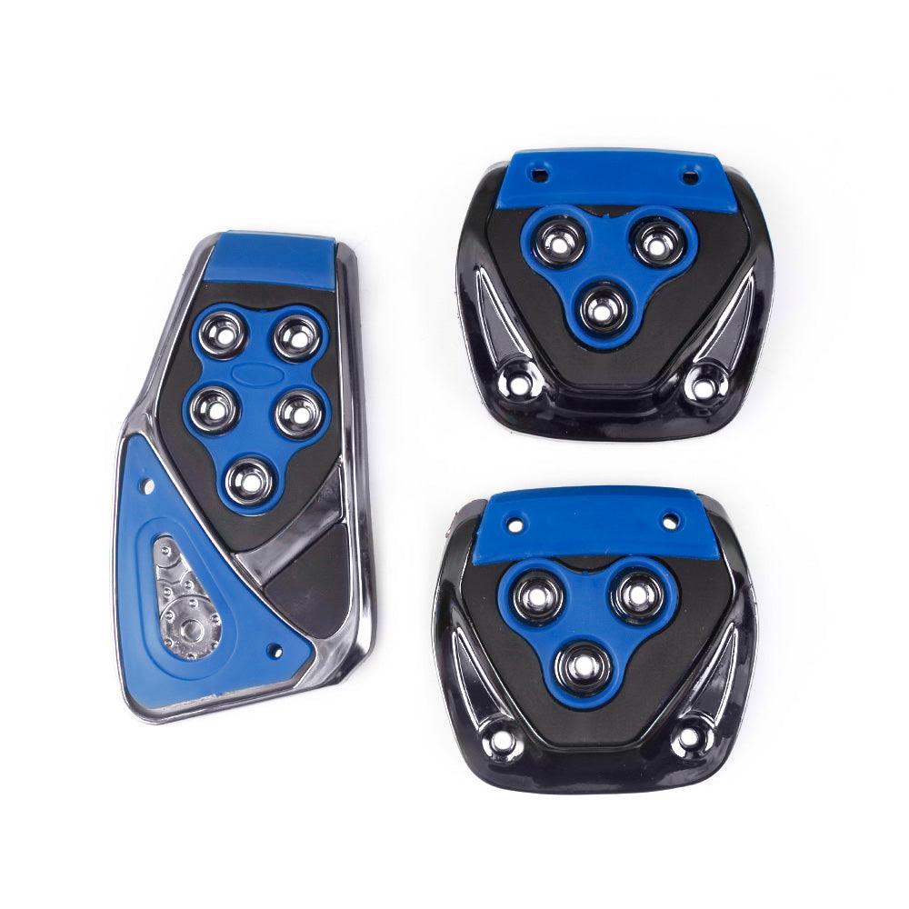 non slip pedal RASTP 3Pcs Non-Slip Rubber Manual Foot Pedal Cover Set Kit