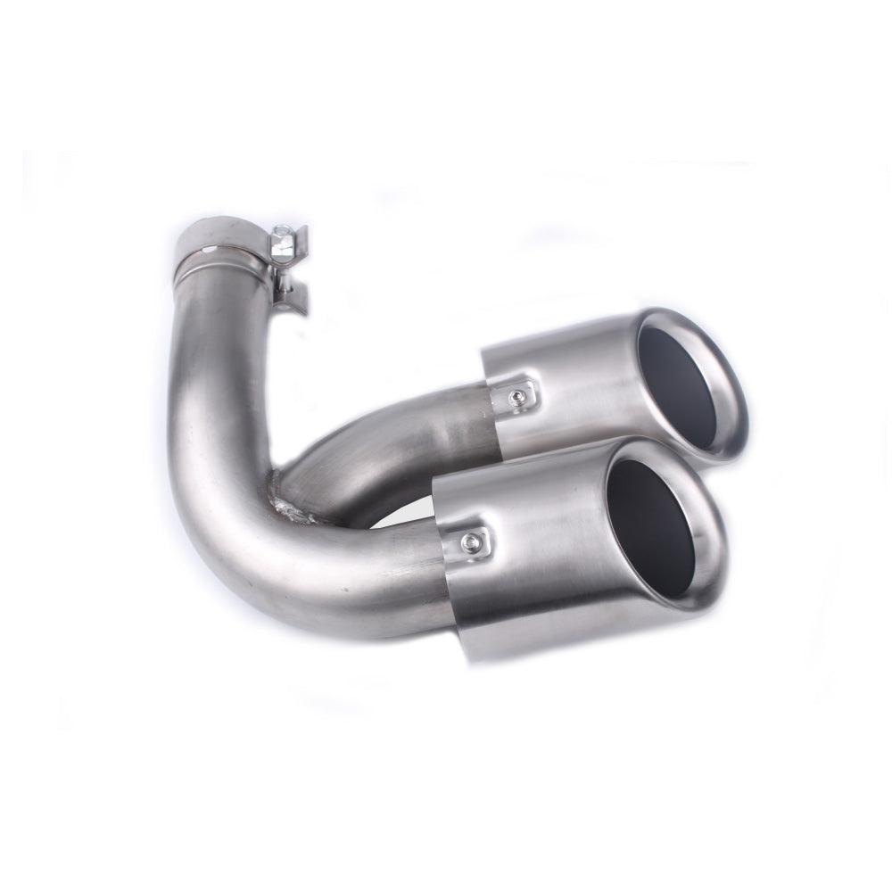 RASTP 1 Pair Dual Exhaust Tips Muffler Exhaust Tail Pipe for Porsche Cayenne 2018 - RASTP