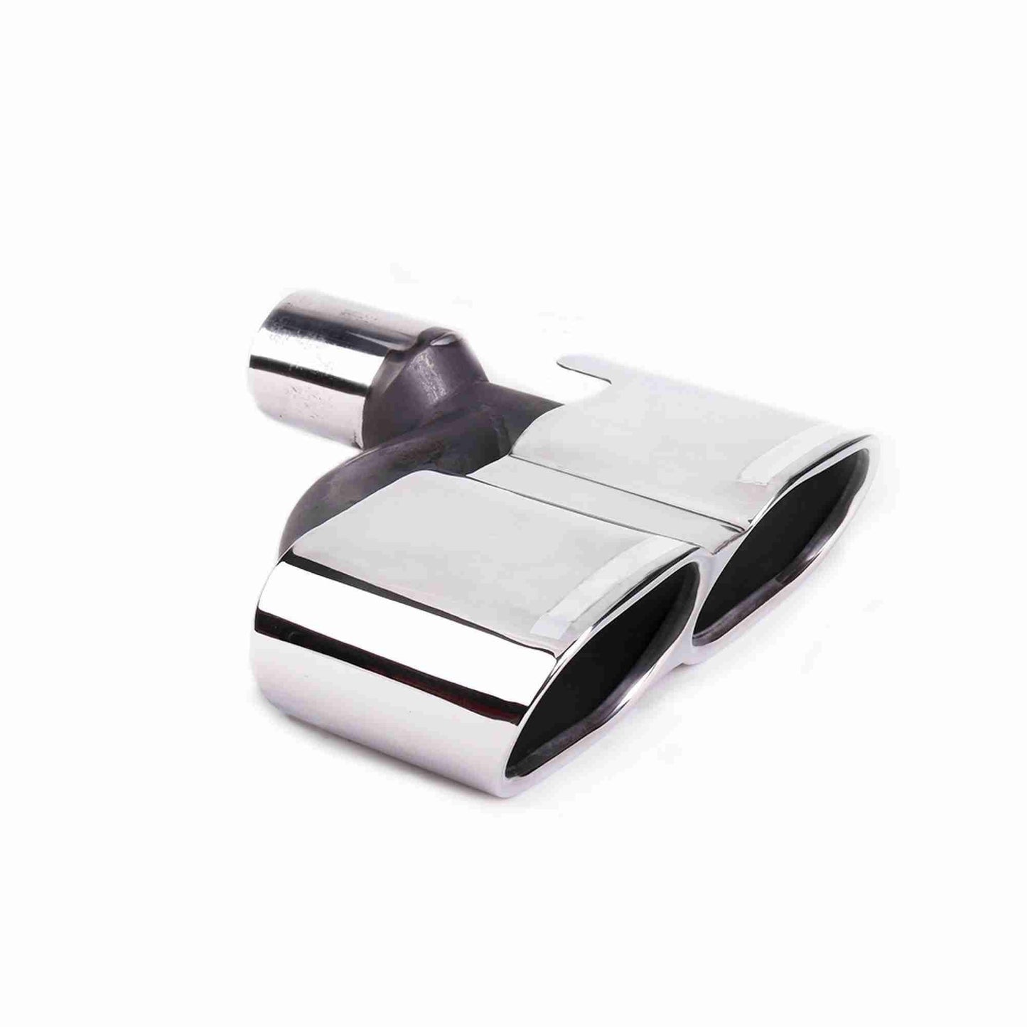 RASTP 1 Pair Modified Vehicle Exhaust Tail Muffler Tip Stainless Steel Pipe for Benz 08-13 S Class W22 - RASTP