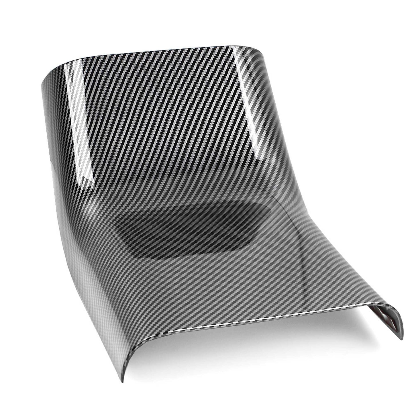 RASTP Rear Air Vent Outlet Carbon Fiber ABS Anti-Dirty Cover Trim for Tesla Model 3 - RASTP
