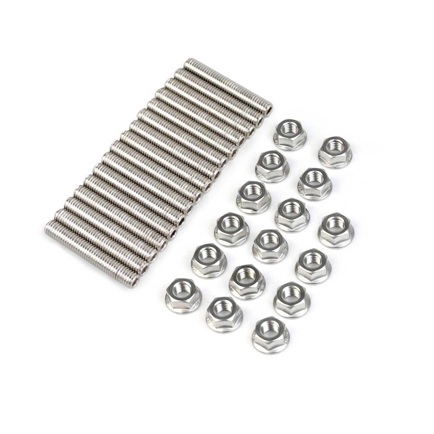RASTP Exhaust Manifold Stud Kit Fit for Ford 4.6 & 5.4 Liter V8 Stainless Steel 16x Studs - RASTP