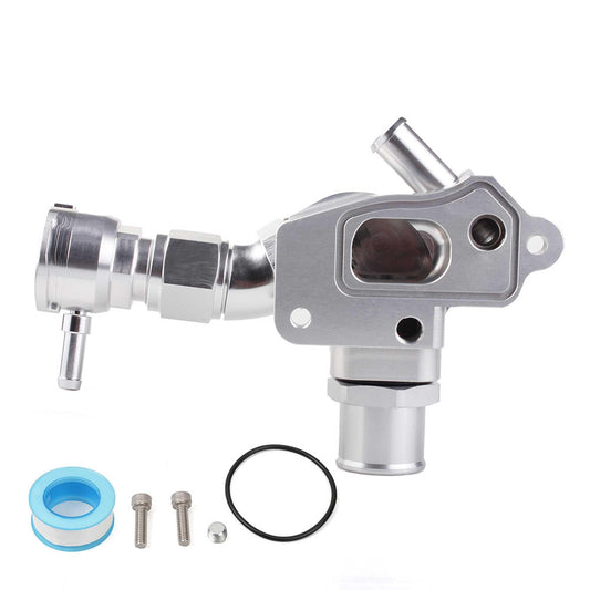 RASTP Upper Coolant Housing W/ Filler & 1.25" Hose Fitting for Honda K20A/2/3 K20Z1/K24A1 - RASTP