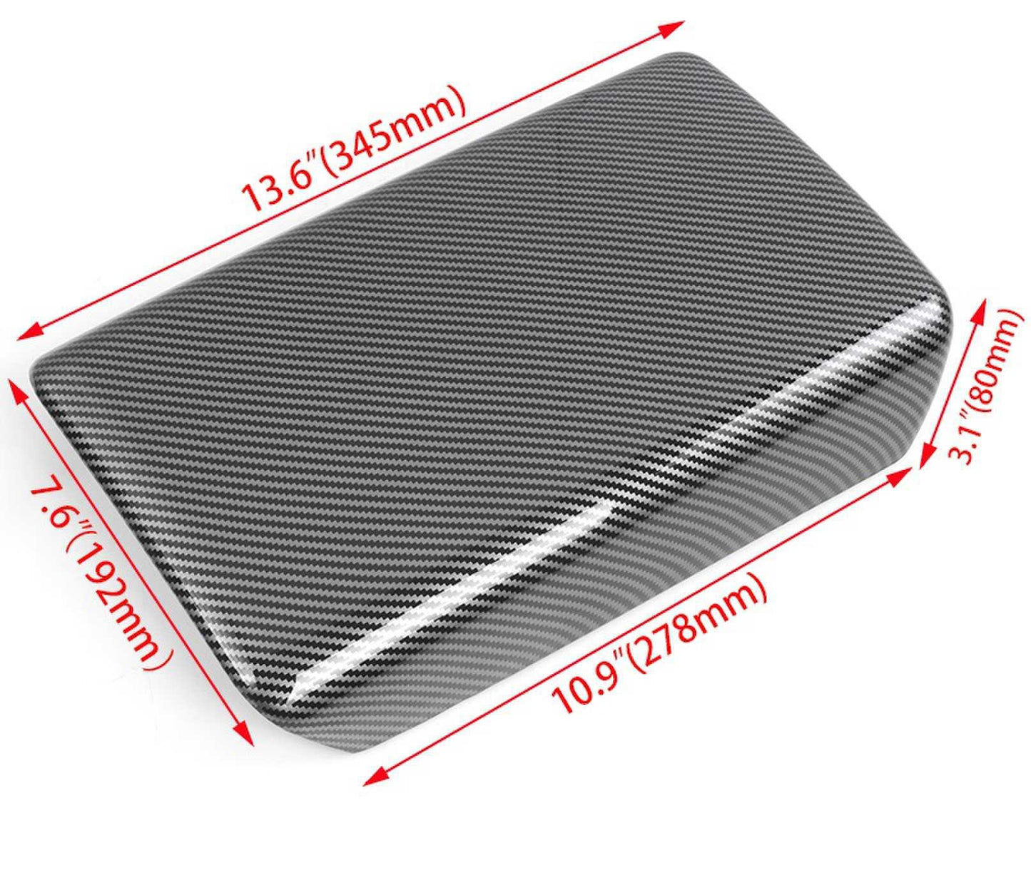 RASTP ABS Center Console Armrest Panel Box Cover Modification Decoration Customization for Tesla Model 3/Y 2021 - RASTP