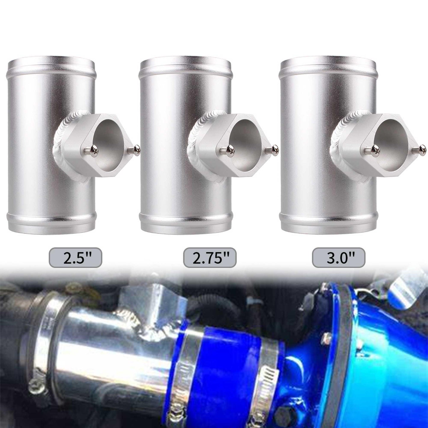 RASTP 63/70/76mm Air Flow Sensor Mount Air Flow Meter Base For Cadillac Volkswagen Nissan - RASTP