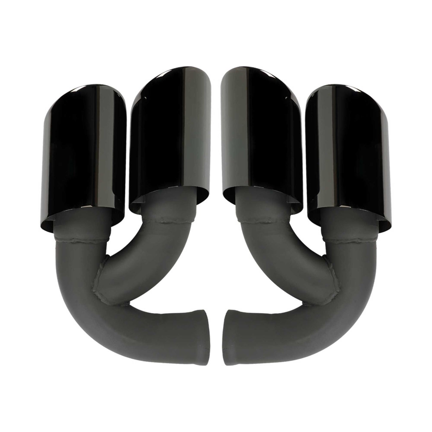 RASTP Stainless Steel Car Exhaust Tip Exhaust System Muffler Pipe Muffler Tip for 2010-2014 Porsche Cayenne V6 V8 - RASTP