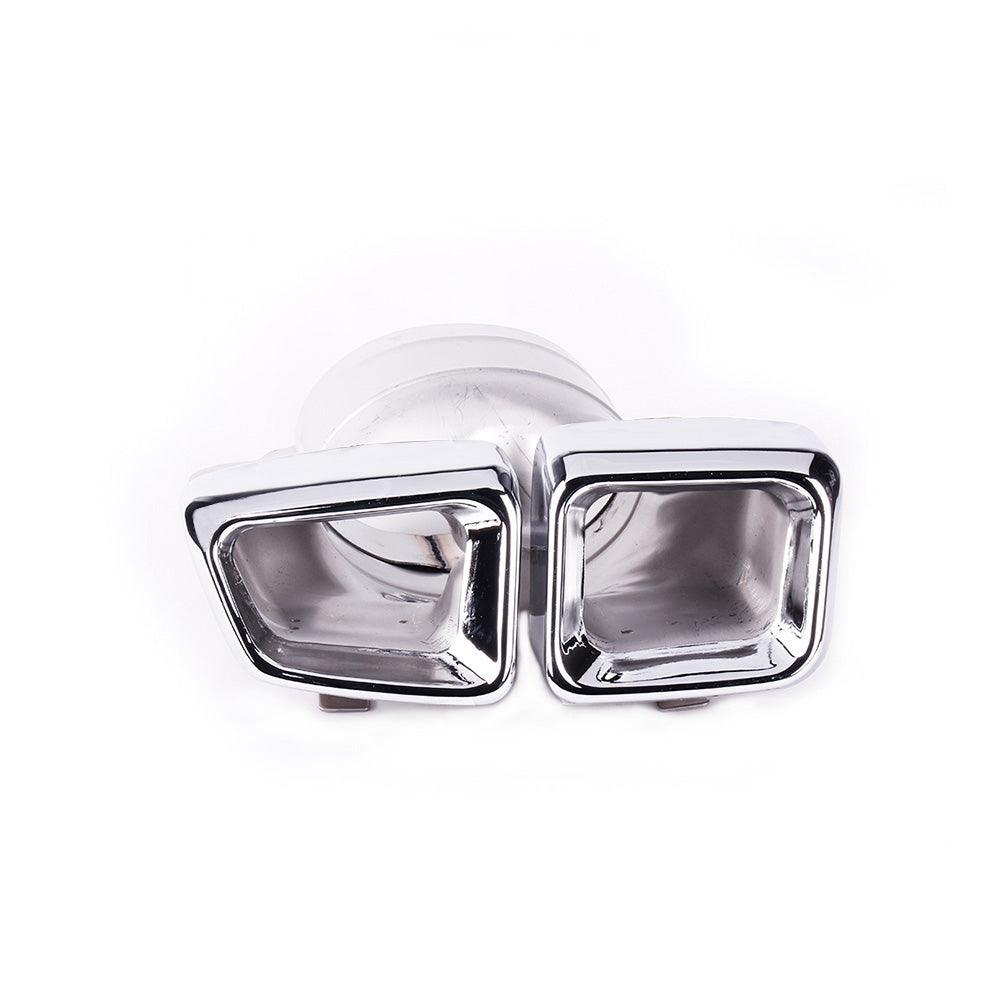 RASTP Exhaust Pipe Muffler Tail Tips 304 Stainless Steel Muffler Tip for Mercedes-Benz 14-16 ML X164 W166 GL X166 - RASTP