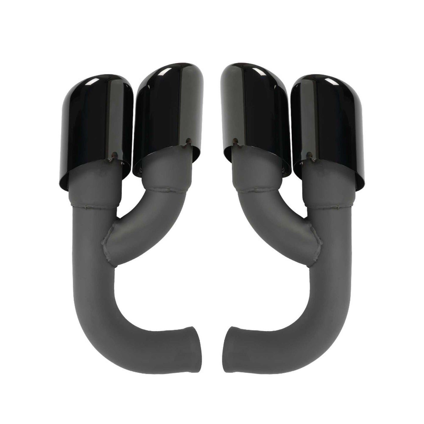 RASTP Stainless Steel Car Exhaust Tip Exhaust System Muffler Pipe Muffler Tip for 2010-2014 Porsche Cayenne V6 V8 - RASTP