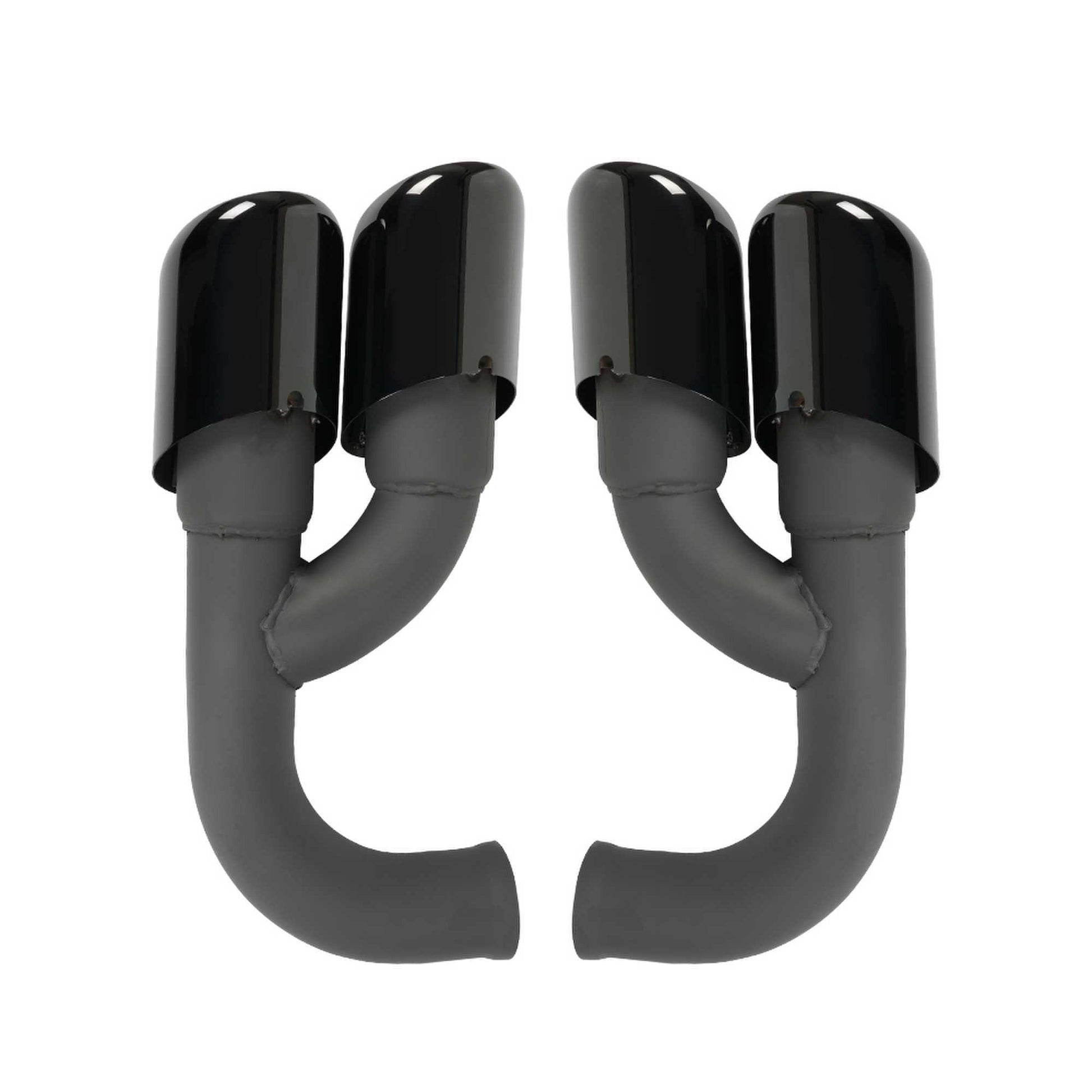 RASTP Stainless Steel Car Exhaust Tip Exhaust System Muffler Pipe Muffler Tip for 2010-2014 Porsche Cayenne V6 V8 - RASTP