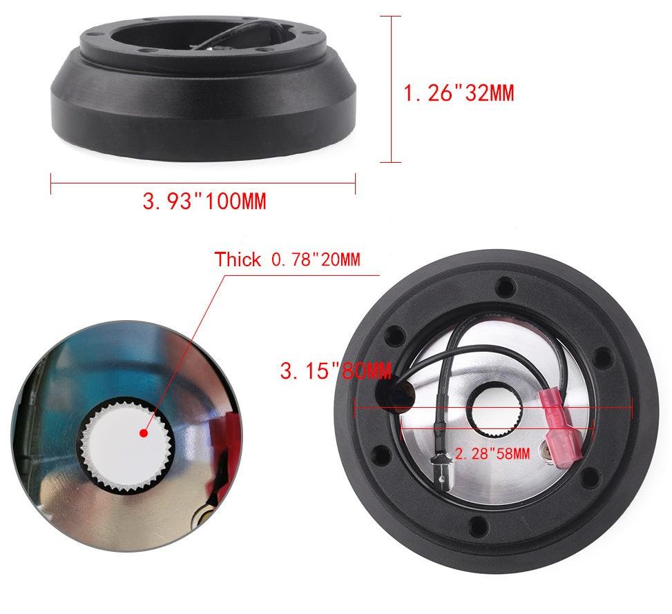 RASTP Racing Steering Wheel Hub Adapter for Mazda Miata Rx-7 Rx-8 - RASTP