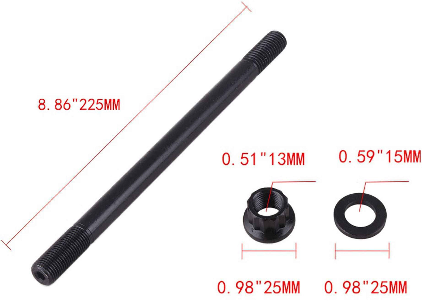 RASTP ARP Cylinder Head Stud Kit Fit for Ford 6.0L 2003-2007 Powerstroke Diesel F250 F350 F450 F550 - RASTP