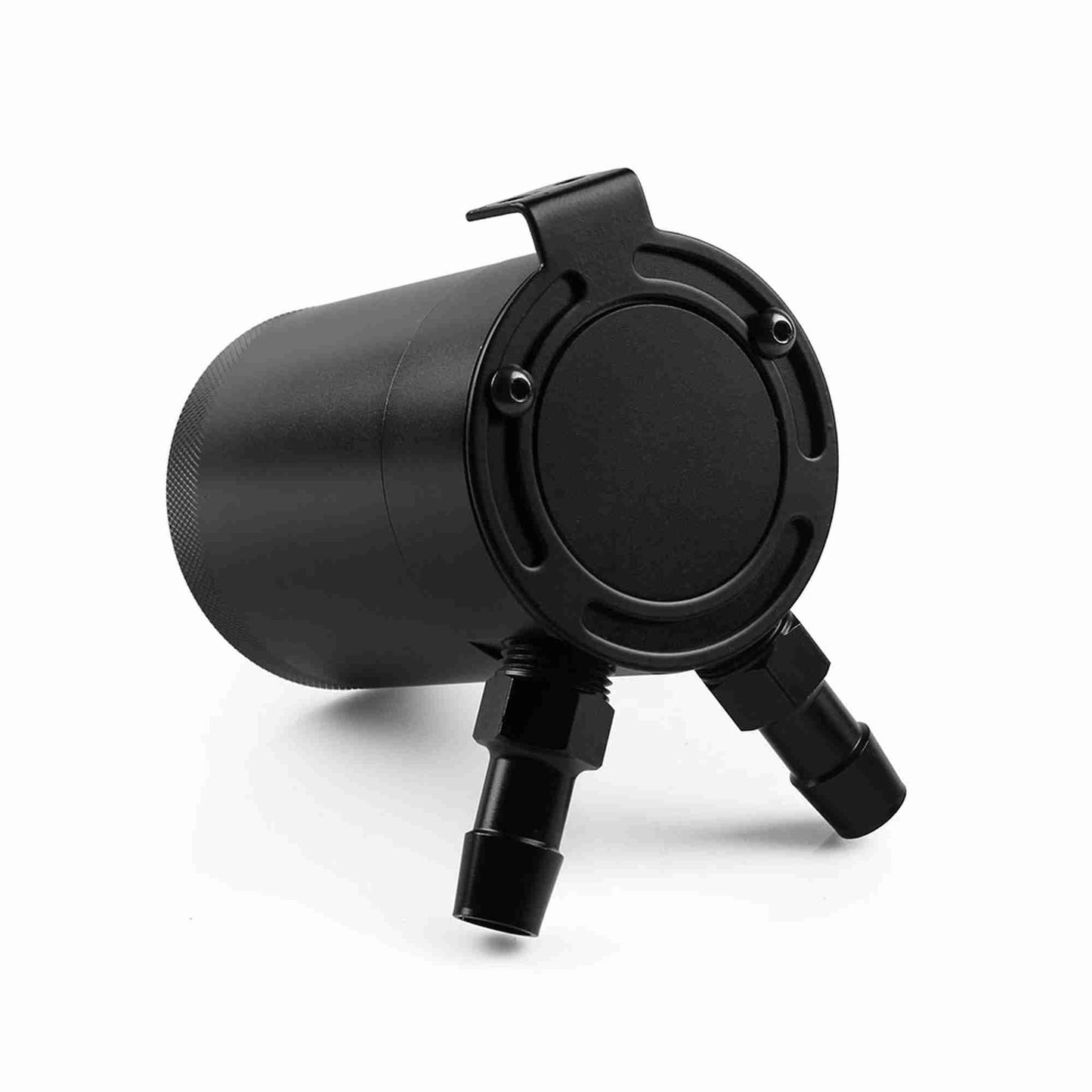 RASTP Universal 3/8" NPT Inlet Outlet 2-Port Compact Baffled Oil Catch Can/Tank Air-Oil Separtor - RASTP