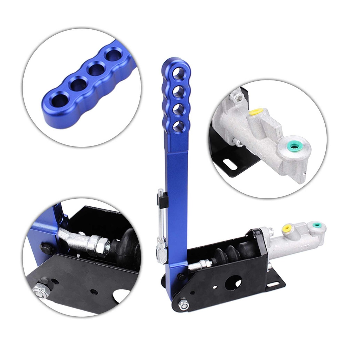 RASTP Universal Hydraulic Handbrake Adjustable E-brake Long Lever Handle Fit for Drift Track Rally Racing - RASTP