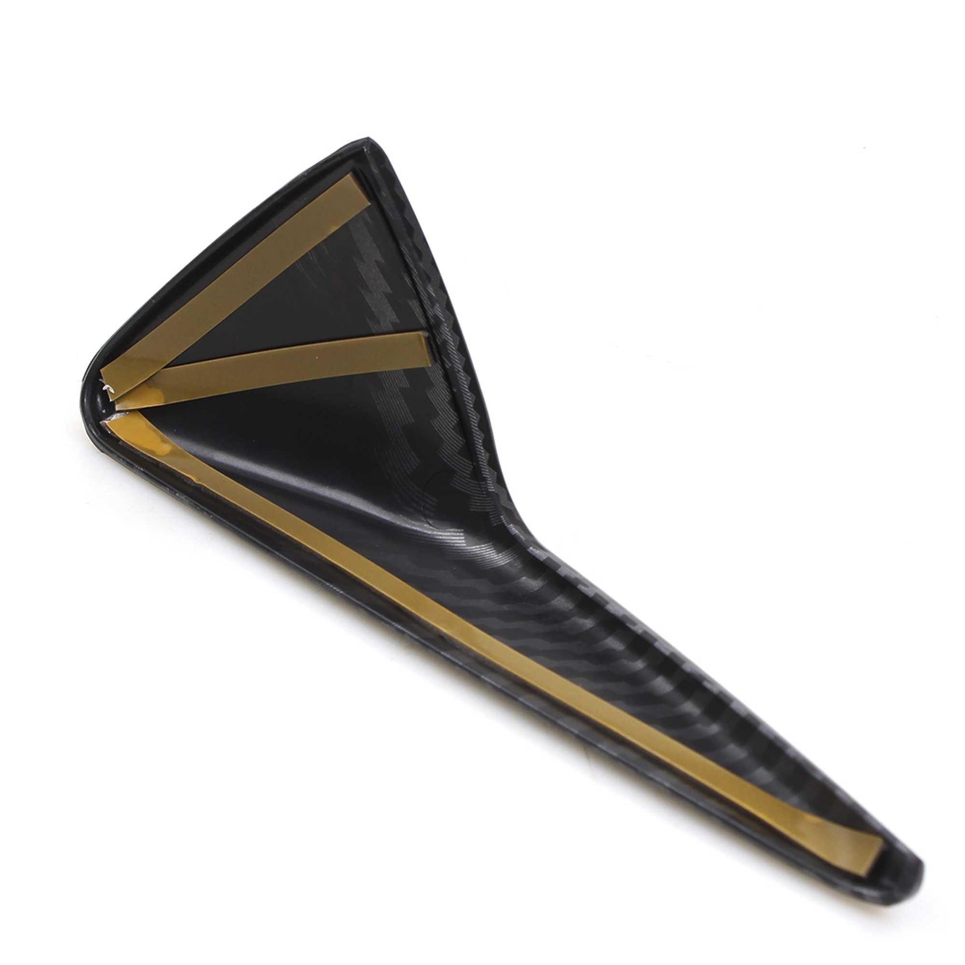 RASTP 2Pcs Carbon Fiber Style Side Camera Decoration Cover Trim for Model 3 Y 2021 - RASTP