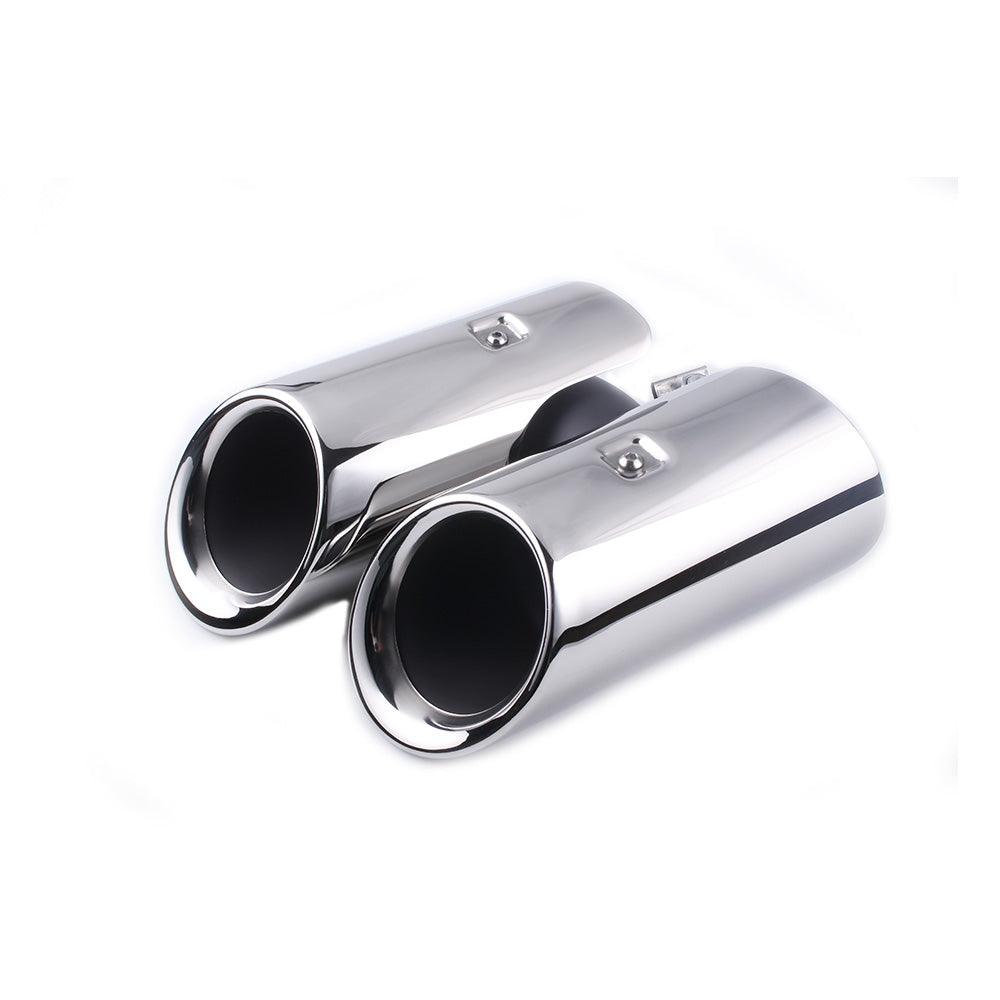 RASTP Chrome Stainless Steel Exhaust Pipe Tail Muffler Tip for 2019 Porsche Macan - RASTP