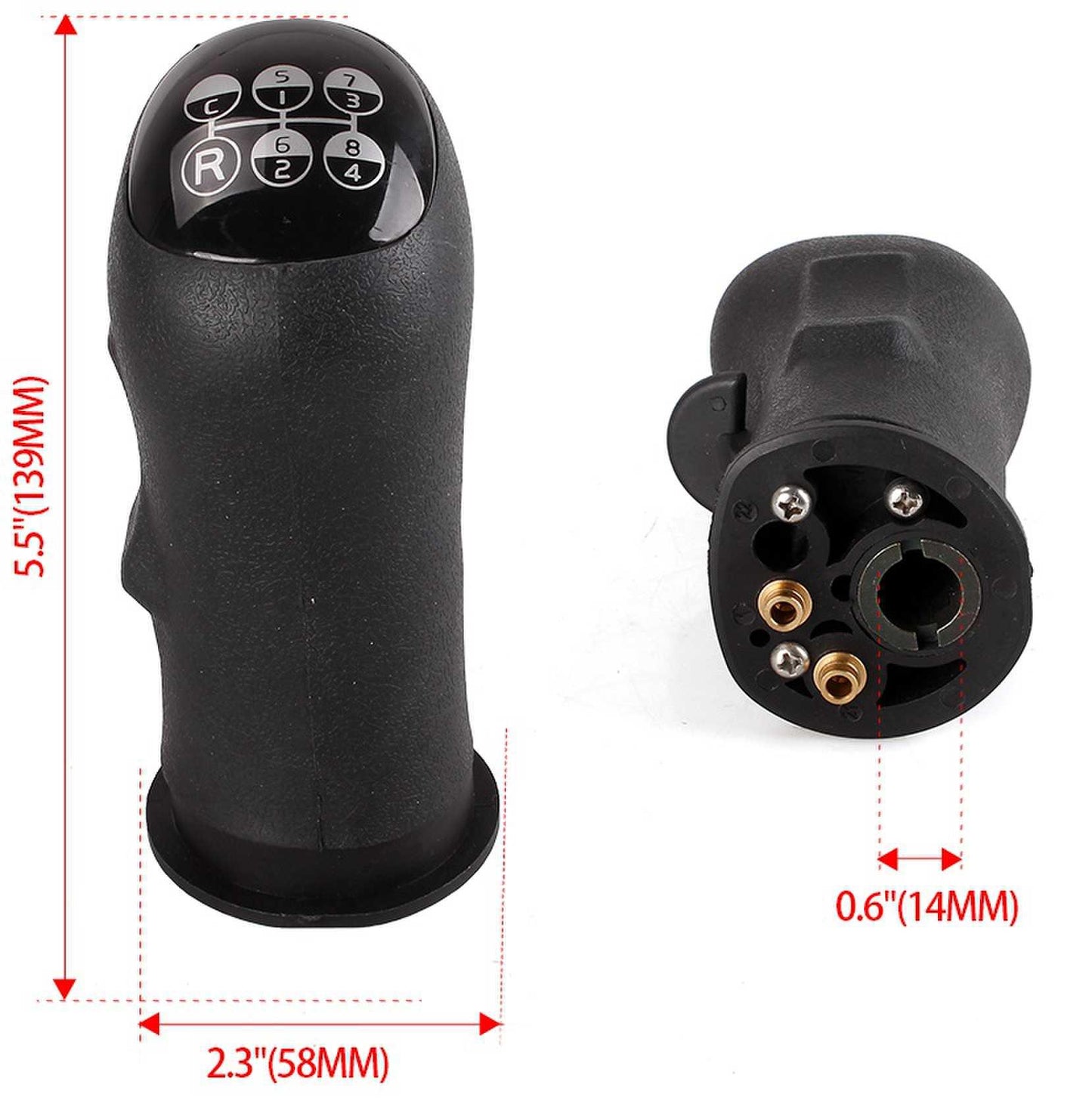 RASTP 8 Speed+R+C Truck Manual Gear Shift Lever Knob for Volvo FH FM Truck 20488058 - RASTP