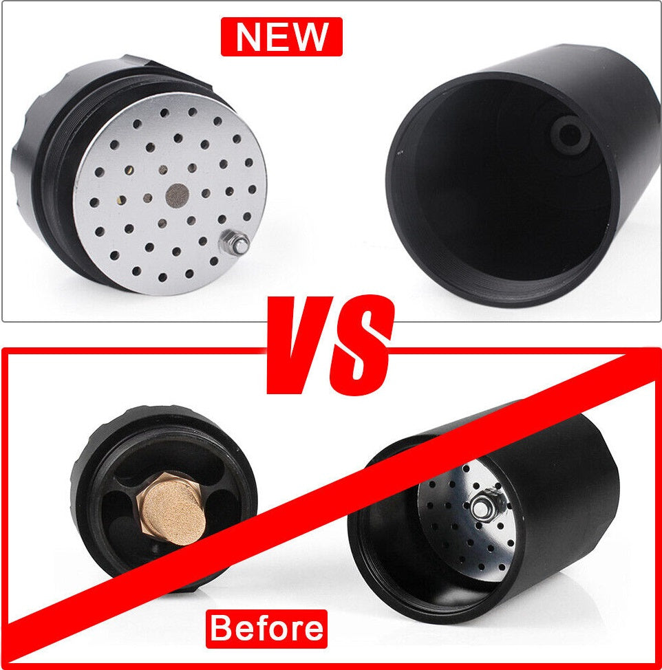 RASTP Universal Baffled Oil Catch Can Reservoir Tank with Mounting Accessory