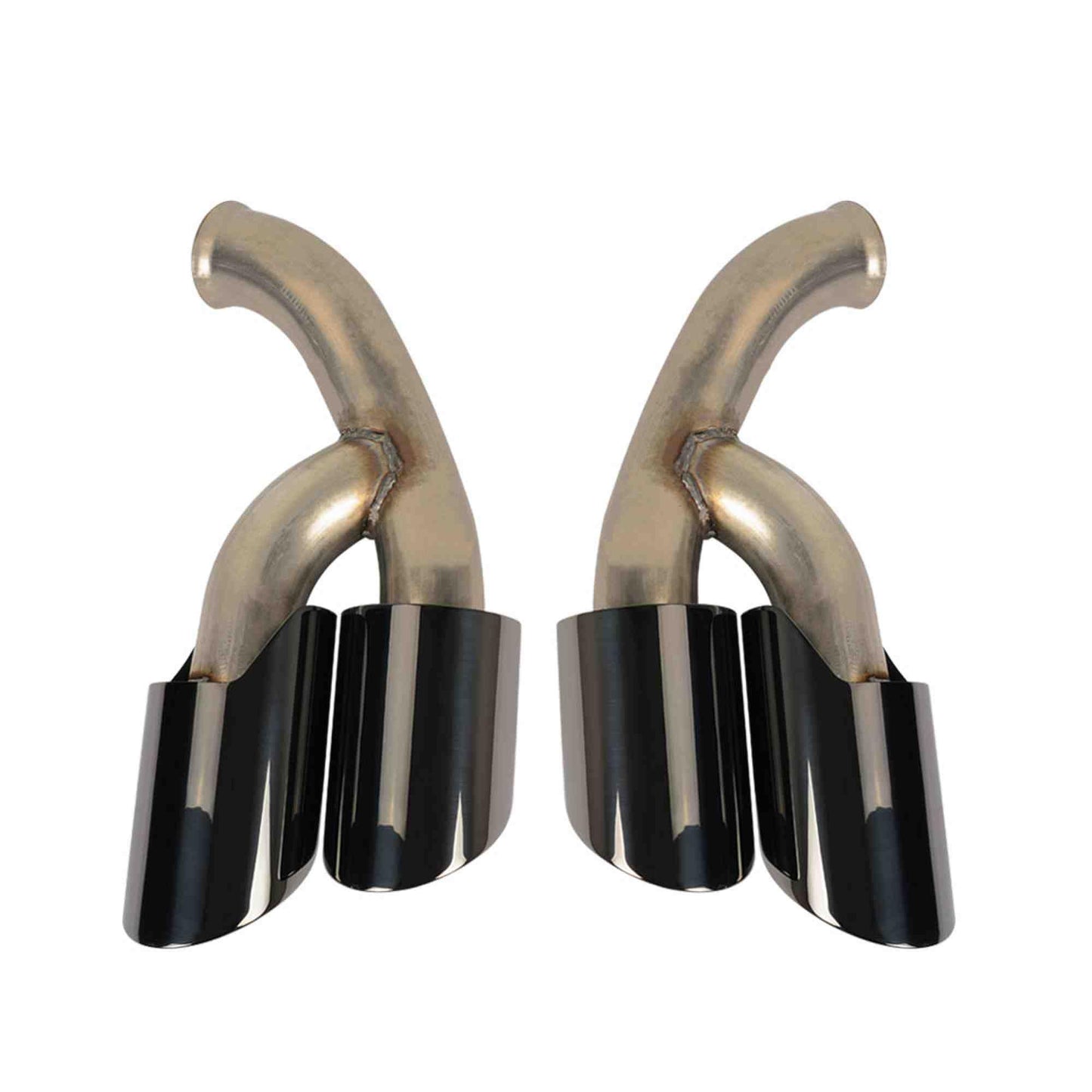 RASTP 1 Pair Exhaust Tips Muffler Exhaust Tail Pipe for Porsche Cayenne 8100C 2015-2017 - RASTP