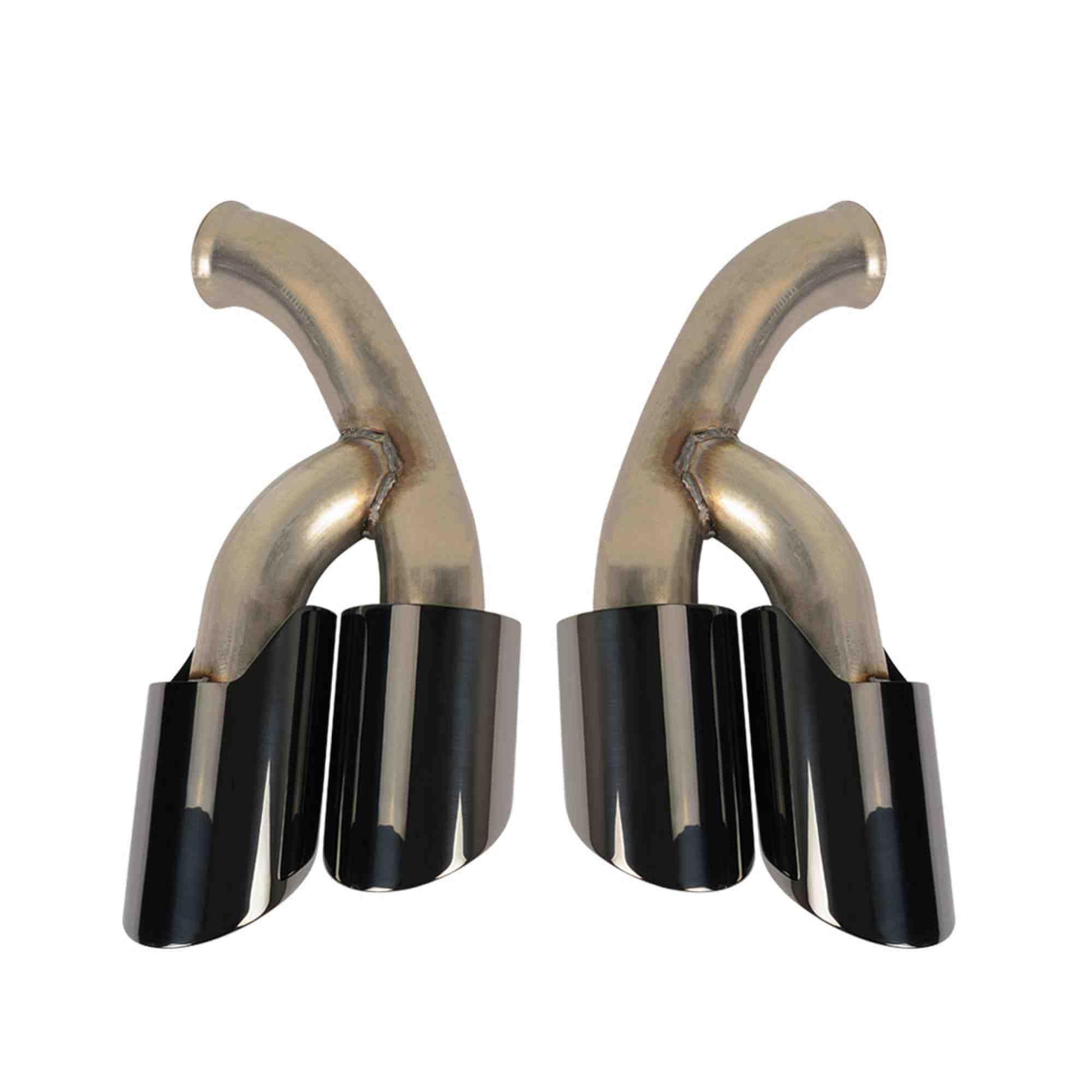 RASTP 1 Pair Exhaust Tips Muffler Exhaust Tail Pipe for Porsche Cayenne 8100C 2015-2017 - RASTP