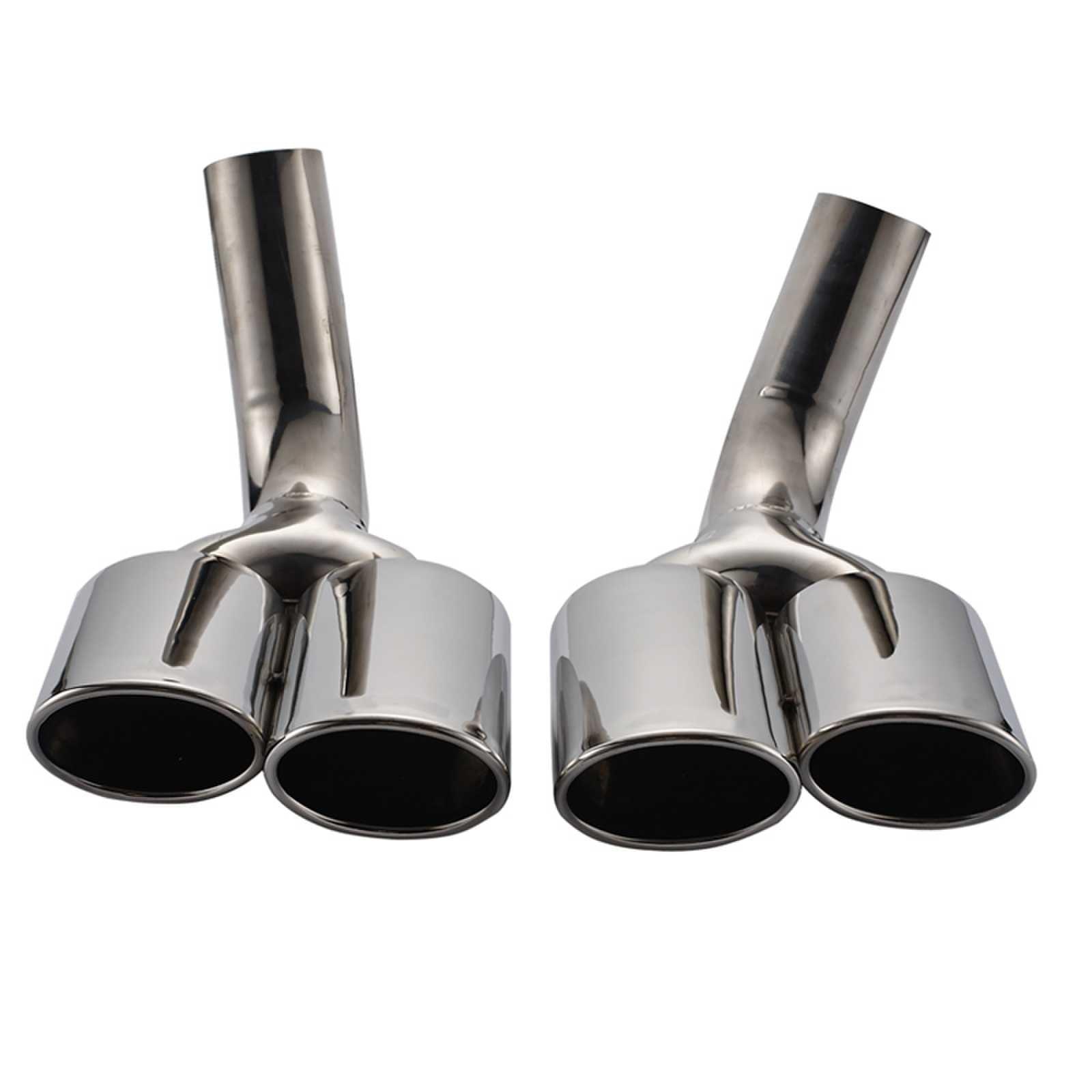 RASTP Stainless Steel Exhaust Tips Muffler Exhaust Tail Pipe for Benz G-Class G500 G55 W463 - RASTP