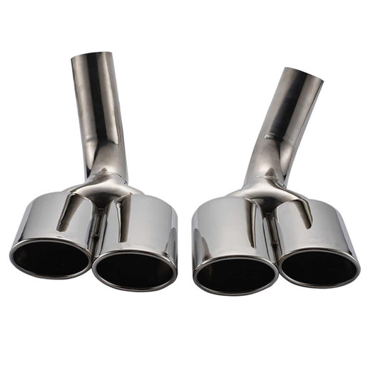 RASTP Stainless Steel Exhaust Tips Muffler Exhaust Tail Pipe for Benz G-Class G500 G55 W463 - RASTP
