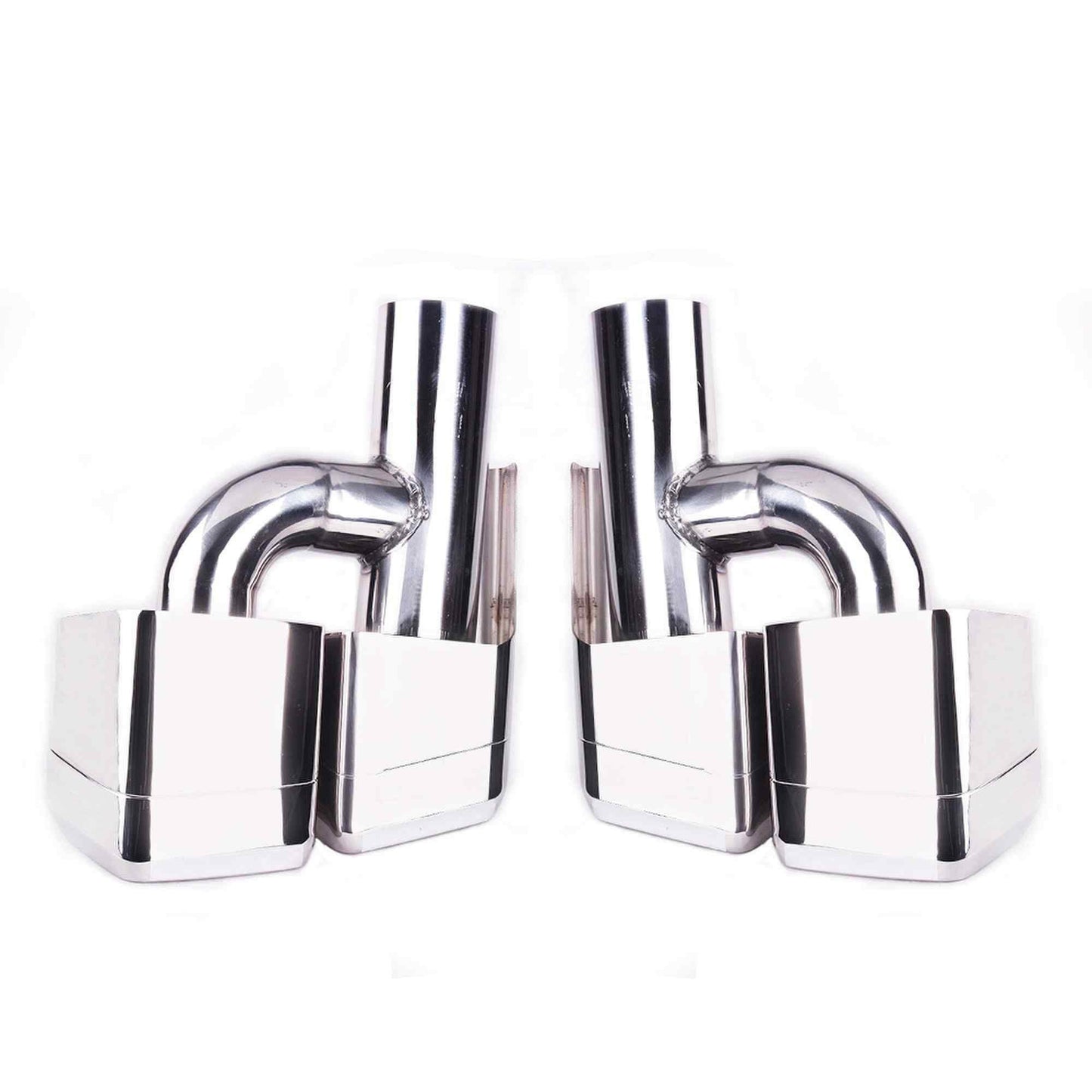 RASTP 1 Pair Auto Rear Exhaust Muffler Tips AMG Style for Mercedes Benz E Class W212 2006-2013 - RASTP