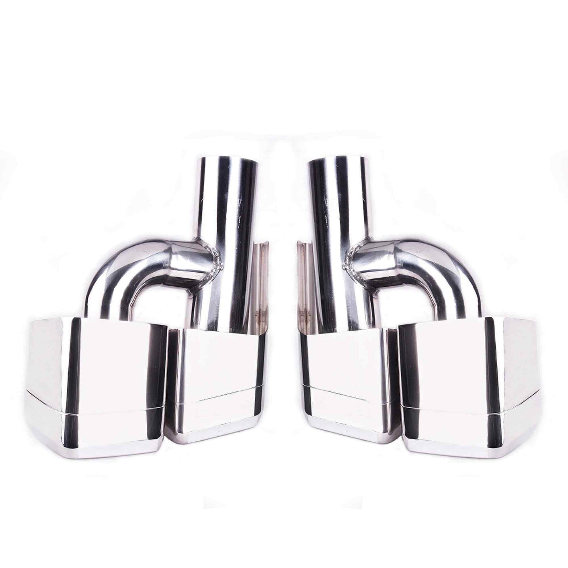 RASTP 1 Pair Auto Rear Exhaust Muffler Tips AMG Style for Mercedes Benz E Class W212 2006-2013 - RASTP