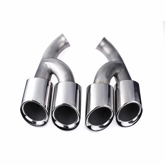 RASTP 1 Pair Exhaust Tips Muffler Exhaust Tail Pipe for Porsche 15 Cayenne - RASTP