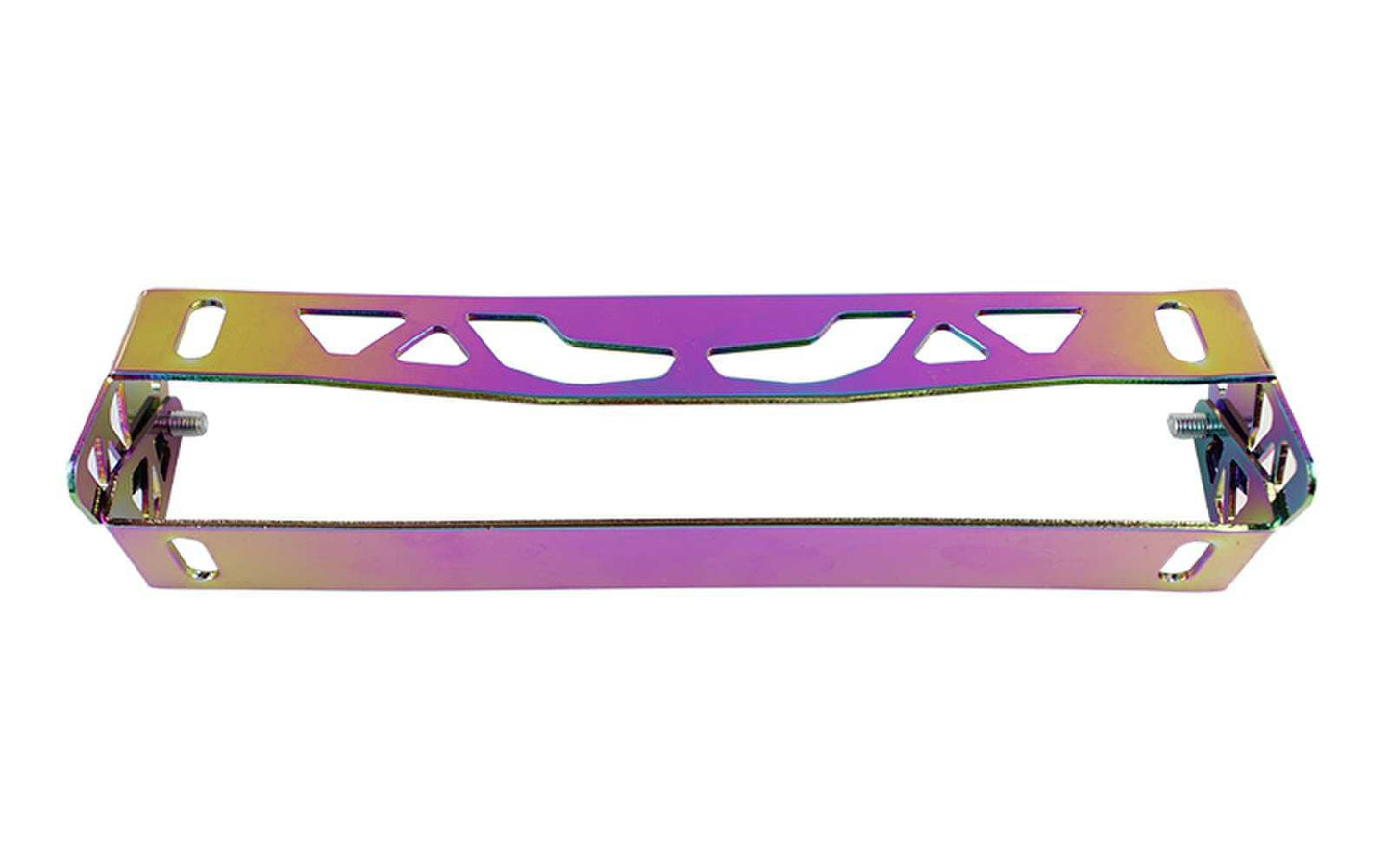 RASTP Universal Aluminum License Plate Frame Power Racing License Plate Frames Tag Holder Colorful Car Styling - RASTP