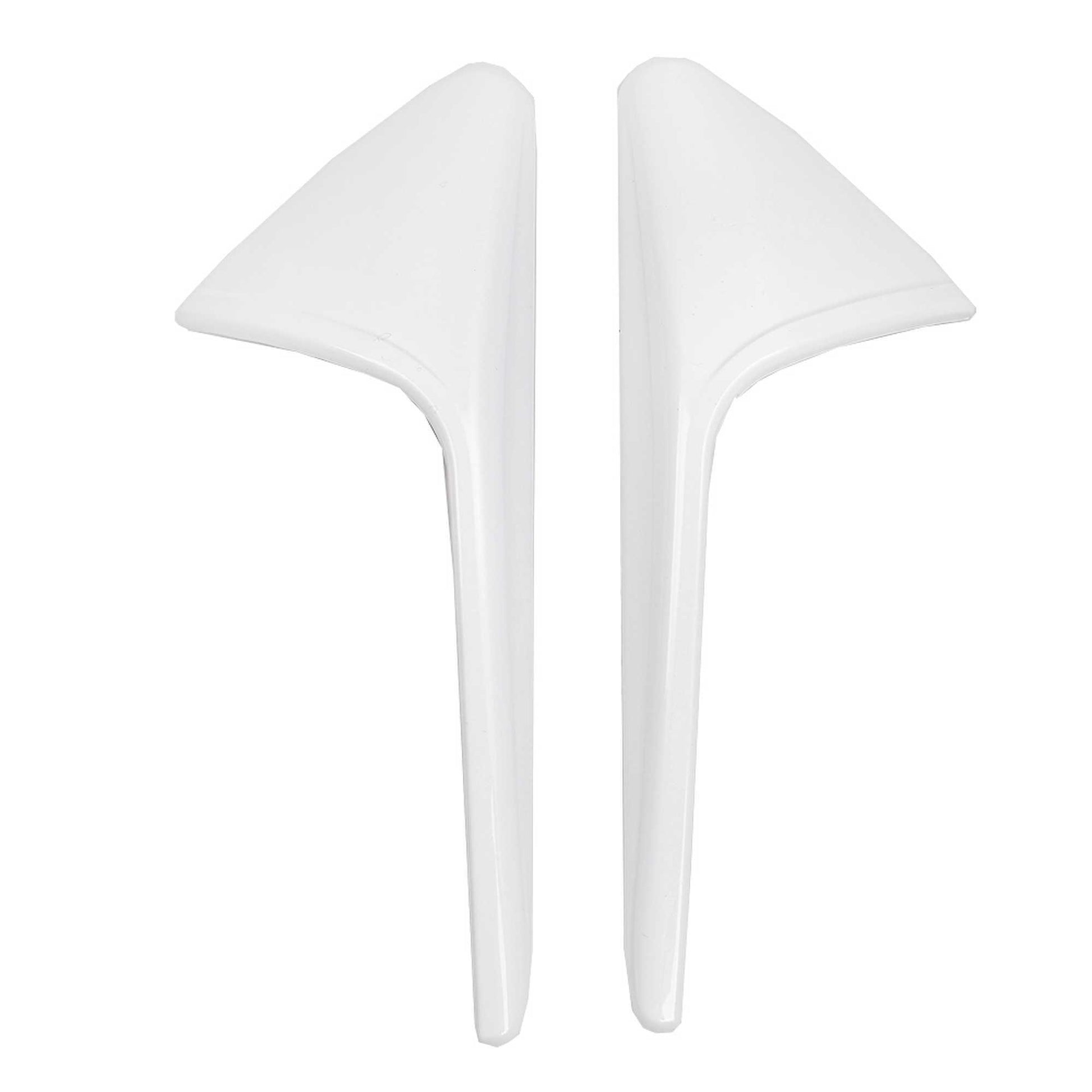 RASTP 2Pcs Carbon Fiber Style Side Camera Decoration Cover Trim for Model 3 Y 2021 - RASTP