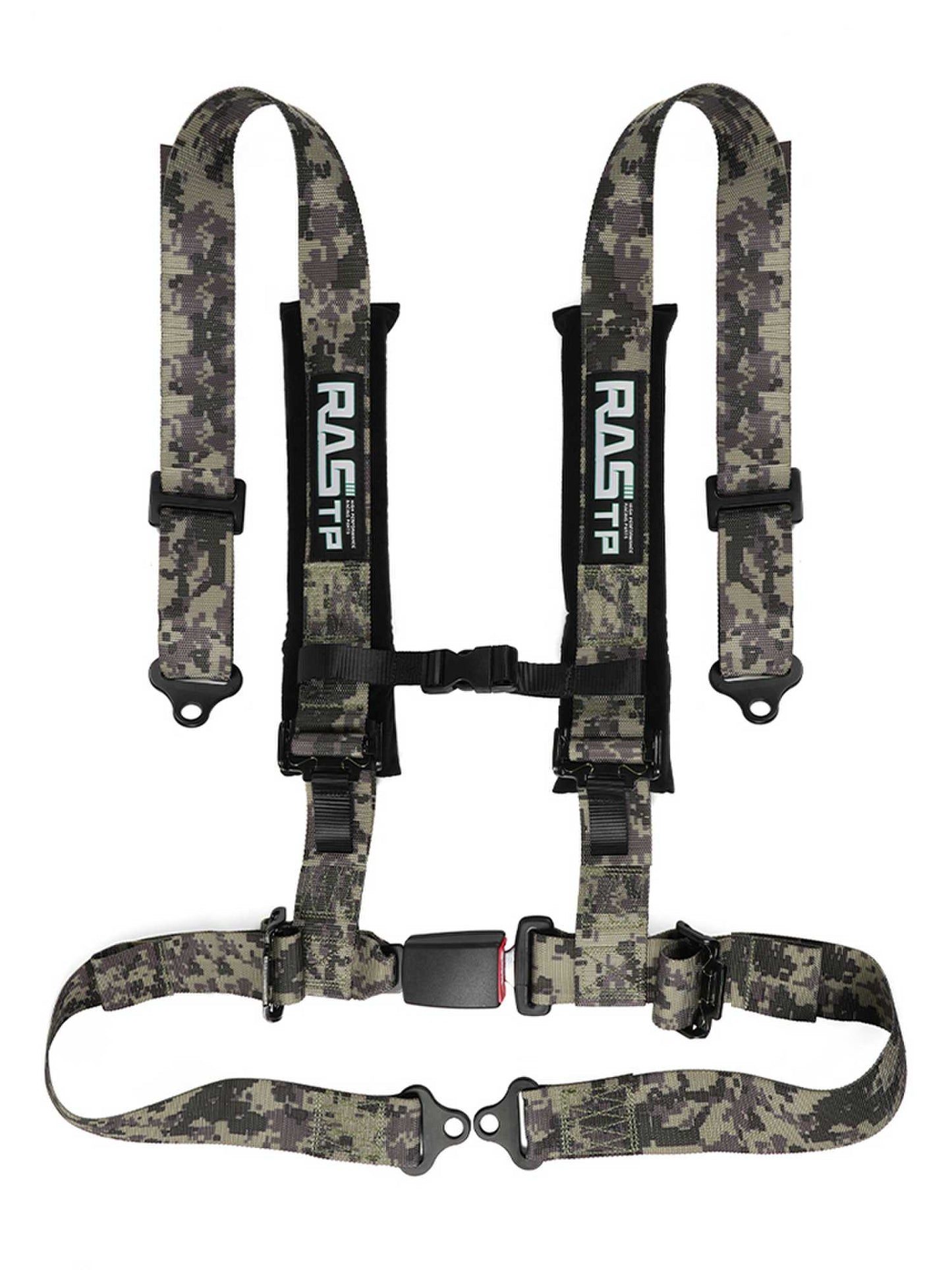 RASTP 4 Point Seat Belt Harness with 2 Inch Sponge Padding